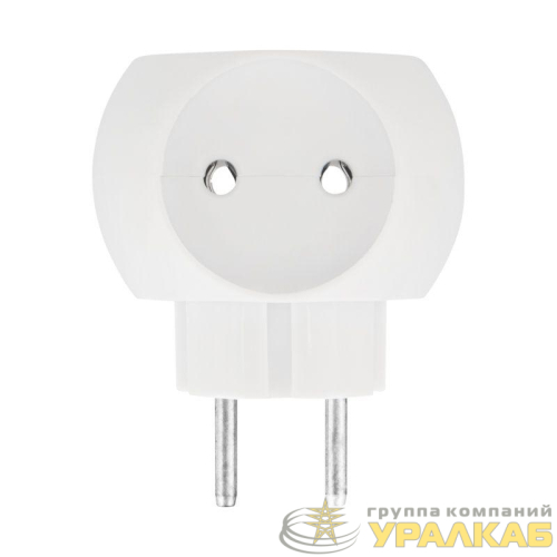 Разветвитель 3-м 6А Шар бел. (уп.2шт) Rexant 11-1063-2 детальная картинка