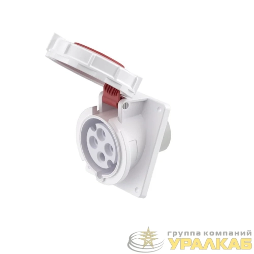 Розетка СП 16А 400В 4п 3P+E IP67 с наклоном DKC 