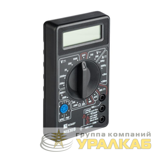 Мультиметр цифровой M830B Master EKF In-180701-bm830B детальная картинка