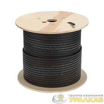 Кабель греющий (нагрев.) саморег. SRL30-2CR экранированный 30Вт/м 0.88кв.мм/55м 200м Rexant 51-0279