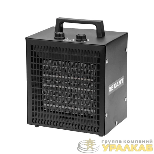 Пушка тепловая электрическая квадратная PTC 3кВт Rexant 60-0042 детальная картинка