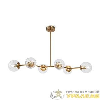 Светильник подвесной Fluff 6х40Вт E14 IP20 Freya FR5207PL-06BZ