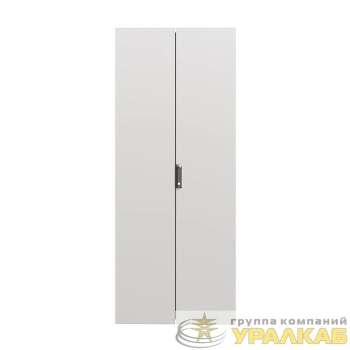 Дверь двойная сплошная IT-CQE 2000х800 RAL7035 DKC 