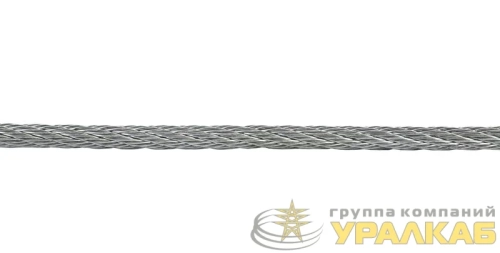 Трос стальной оцинк. d5 DIN 3055 (уп.20м) Tech-Krep 127934 детальная картинка