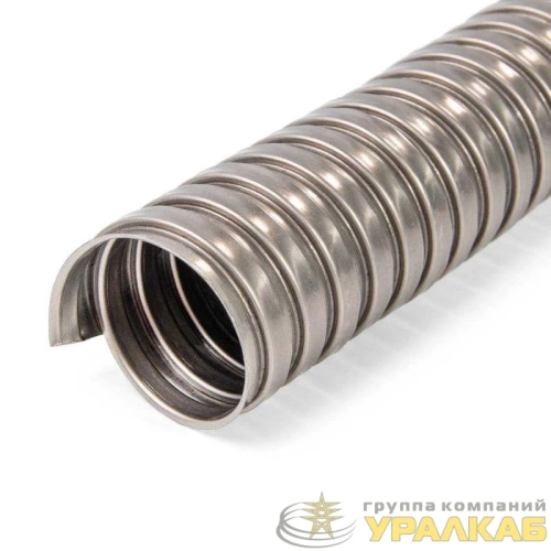 Металлорукав МР "INOX" 16 нерж. сталь (уп.50м) Fortisflex 