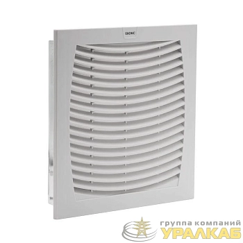 Решетка вентиляционная с фильтром ЭМС 255х255мм IP54 DKC 