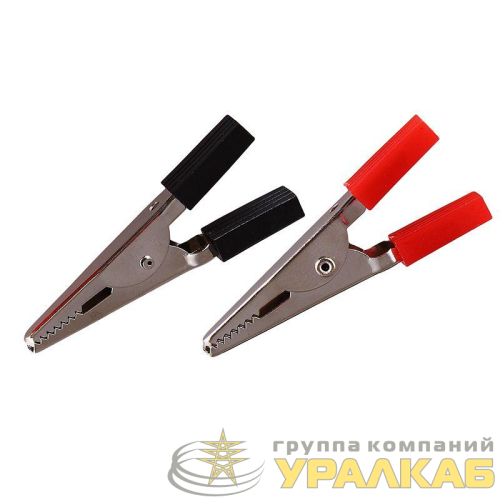 Зажим "крокодил" 5А 52мм (блист.2шт) Rexant 06-0142-A2 детальная картинка