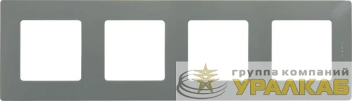 Рамка 4-м Etika светлая галька Leg 672524 детальная картинка Рамка 4-м Etika светлая галька Leg 672524 детальная картинка