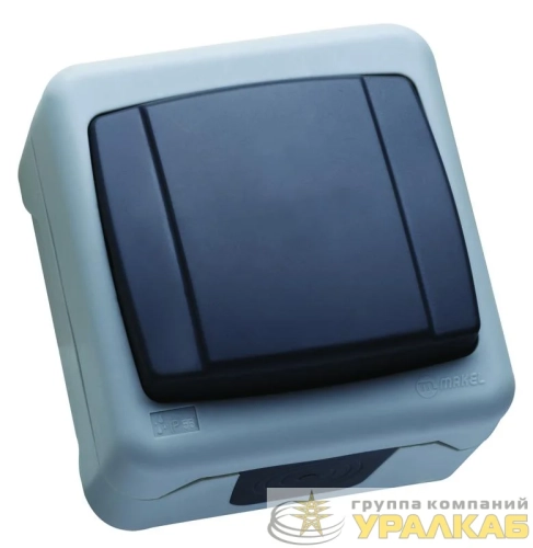 Переключатель проходной IP55 сер. Makel 