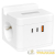Удлинитель "Куб" 2х1.3м USB + 2Type C с быстрой зарядкой подставкой под телефон и ночником 1кв.мм EKF UBA-CUB-2-FC детальная картинка