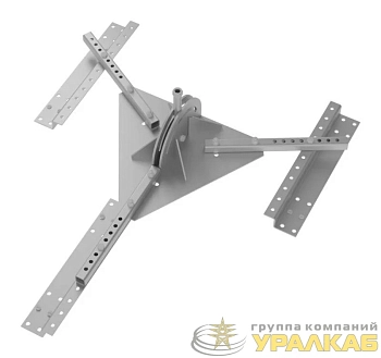 Основание для молниеприемника скатной кровли оцинк. сталь IEK ZML14D-3L-04