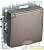 Розетка BRITE РСбш10-3-БрШ 16А IP20 с заземл. защ. шторки с крышкой механизм шампань IEK BR-R16-16-K37