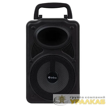 Колонка портативная BRW440 bluetooth беспроводная с микрофоном акустическая черн. Intro Б0057183