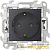 Розетка 1-м СП Simon 24 16А IP20 2P+E Push&Go без защ. шторок механизм графит Simon 2420434-038