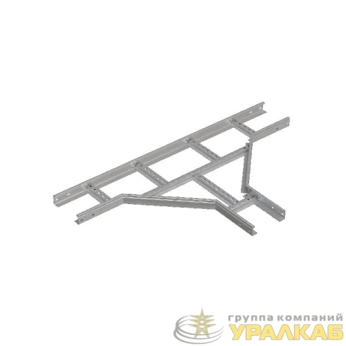Отвод Т-образный лестничный 50х400х2.0мм N КМ 
