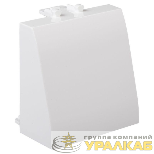 Вывод кабеля модульный "Avanti" "Белое облако" 2 модуля DKC 