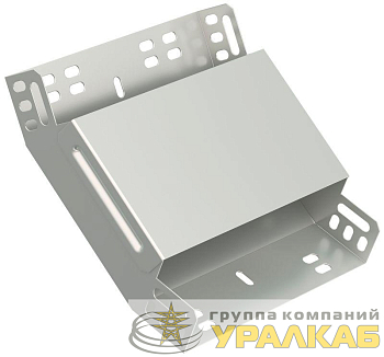 Угол для лотка вертикальный внутренний 45град. 400х50 IEK CLP3V-050-400