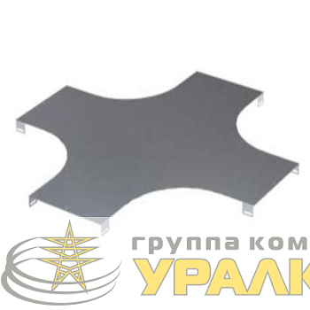 Крышка для ответв. лестн. лотка горизонт. Х-образ. осн. 200 гор. оцинк. DKC LK2003HDZ