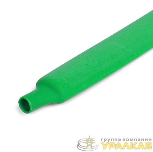 Трубка термоусадочная ТУТнг-LS-16/8 зел. (уп.100м) КВТ 