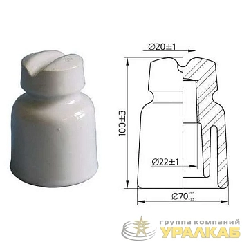 Изолятор штыревой ТФ-20 АФЗ 00000016