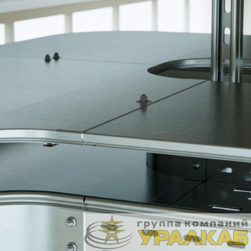 Крышка для лотка осн.400 L3000 сталь 1мм с заземл. гор. оцинк. DKC 3552610HDZ детальная картинка