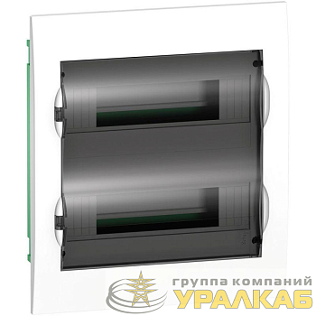 Бокс встраиваемый СП City9 Box 2 ряда 24мод. с прозр. дверцей SE 