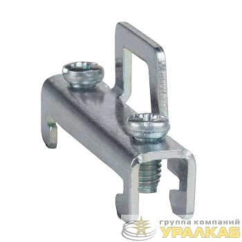 Ограничитель металлический на DIN-рейку 2 винта КЭАЗ 