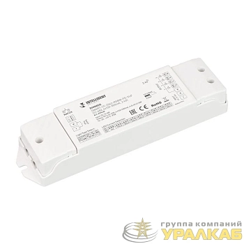 Диммер SMART-CC-2042-RGBW-PD-SUF (12-48В 4х150-500мА 2.4G) IP20 пластик INTELLIGENT ARLIGHT 037420