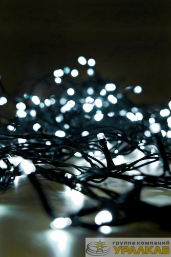 Гирлянда "Нить" LD100C-GW 100LED бел. 10м 8 режимов IP44 SHLights 