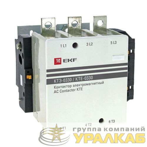 Контактор КТЭ 330А кат. 380В AC 1НО EKF 