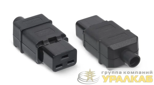 Вилка разборная С 19 IEC-320-C19 разъем IEC Cabeus 