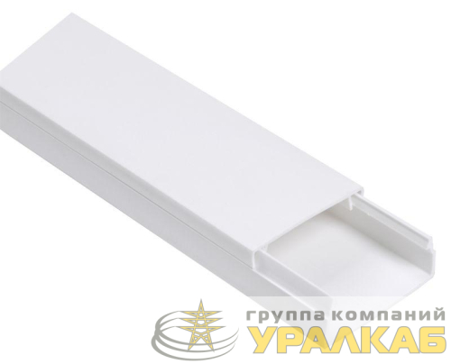 Кабель-канал 100х60 L2000 пластик ECOLINE IEK CKK11-100-060-1-K01 детальная картинка