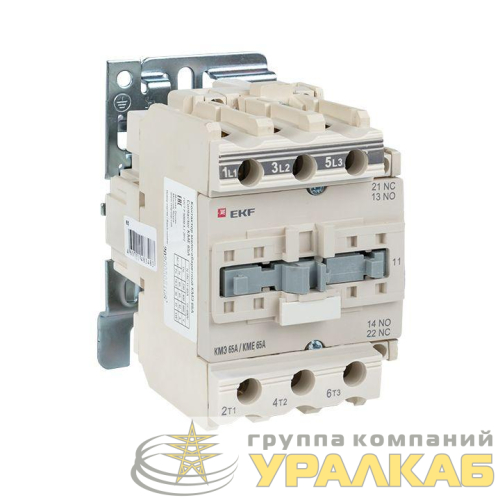 Контактор КМЭ 65А кат. 380В AC 1НО+1НЗ EKF ctr-s-65-380 детальная картинка