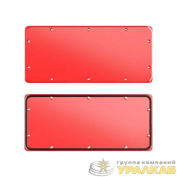 Фланец сплошной для корпусов ST тип 1 243х103мм красн. RAL3020 DKC R5FSST00-RAL3020