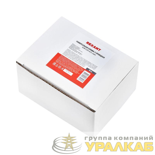 Клемма строительно-монтажная СМК 222-413 3-проводная 0.08-2.5/4кв.мм сер. (уп.50шт) Rexant 07-5253-4 детальная картинка