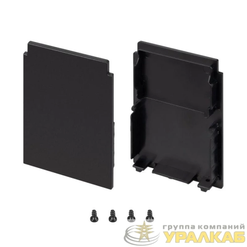 Заглушка SL-LINE-4050-3L-HIGH BLACK глухая пластик (комплект) Arlight 