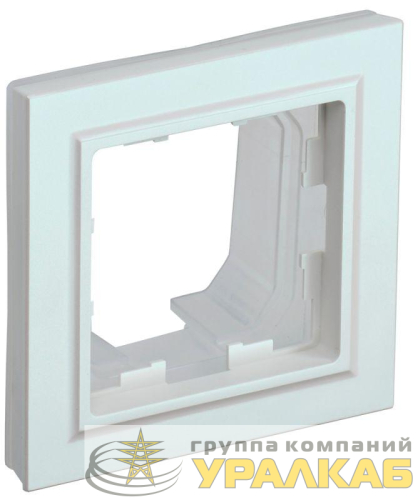 Рамка 1-м IP44 BRITE РУ-1-БрЖ-44 жемчуж. IEK BR-M12-44-K36 детальная картинка
