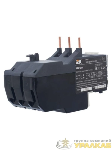 Реле тепл. РТИ 1314 7-10А IEK DRT10-0007-0010 детальная картинка