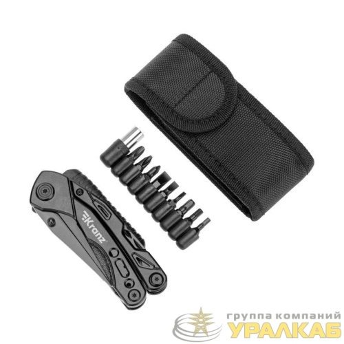 Мультитул 10 в 1 155мм Kranz KR-12-4945-2 детальная картинка