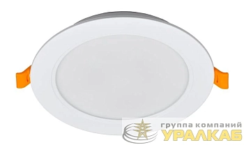 Светильник светодиодный PLED DL7 WH Downlight 10Вт 4000К 120х26мм IP54 ДВО встраив. Pro JazzWay 