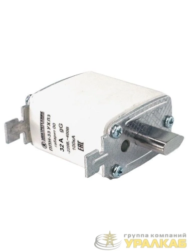 Вставка плавкая ППН-33 УХЛ3 32А габарит 00 IP00 Электротехник 