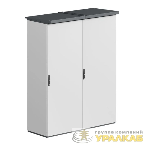 Заглушка для козырька R5TTL корпусов CQE Г=400мм RAL7011 DKC 