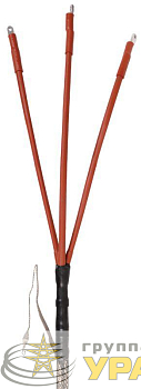 Комплект муфты концевой КВтп-10 3х150/240 с наконечн.; пайка; бумаж. изол. IEK UZM-BIK10-VN3-150240SP