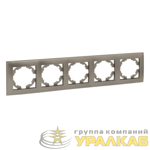 Рамка 5-м Валенсия кашемир EKF EWM-G-305-40 детальная картинка
