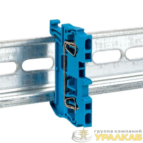 Колодка клеммная ST-1.5 17.5А пружинная син. EKF plc-jxb-st-1.5-blue детальная картинка