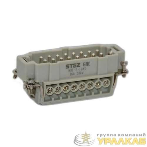 Вставка контактная постоянное число полюсов HDC-E-16MS СТЭЗ 187150225 детальная картинка