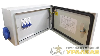 Ящик с понижающим трансформатором ЯТП 0.25 230/36 (3 авт. выкл.) IP54 TOKOV ELECTRIC 