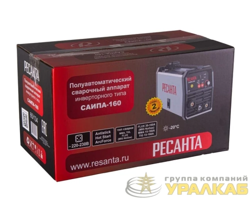 Инвертор сварочный САИПА-160 (MIG/MAG) Ресанта 65/134 детальная картинка