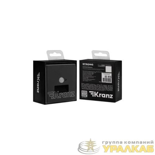 Подсветка STRONG MIELE СП настен. для ног антрацит Kranz KR-78-0727-5 детальная картинка