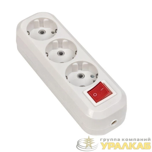 Колодка удлинителя 3-м с заземл. 16А Эксперт 3.5кВт с выкл. PROxima EKF 